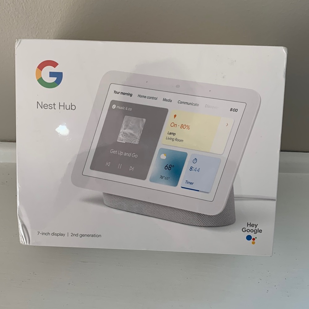 NEW Hey Google Nest Hub - 2nd Generation